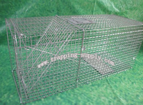 Foldable Fox Trap Cage With Released Door